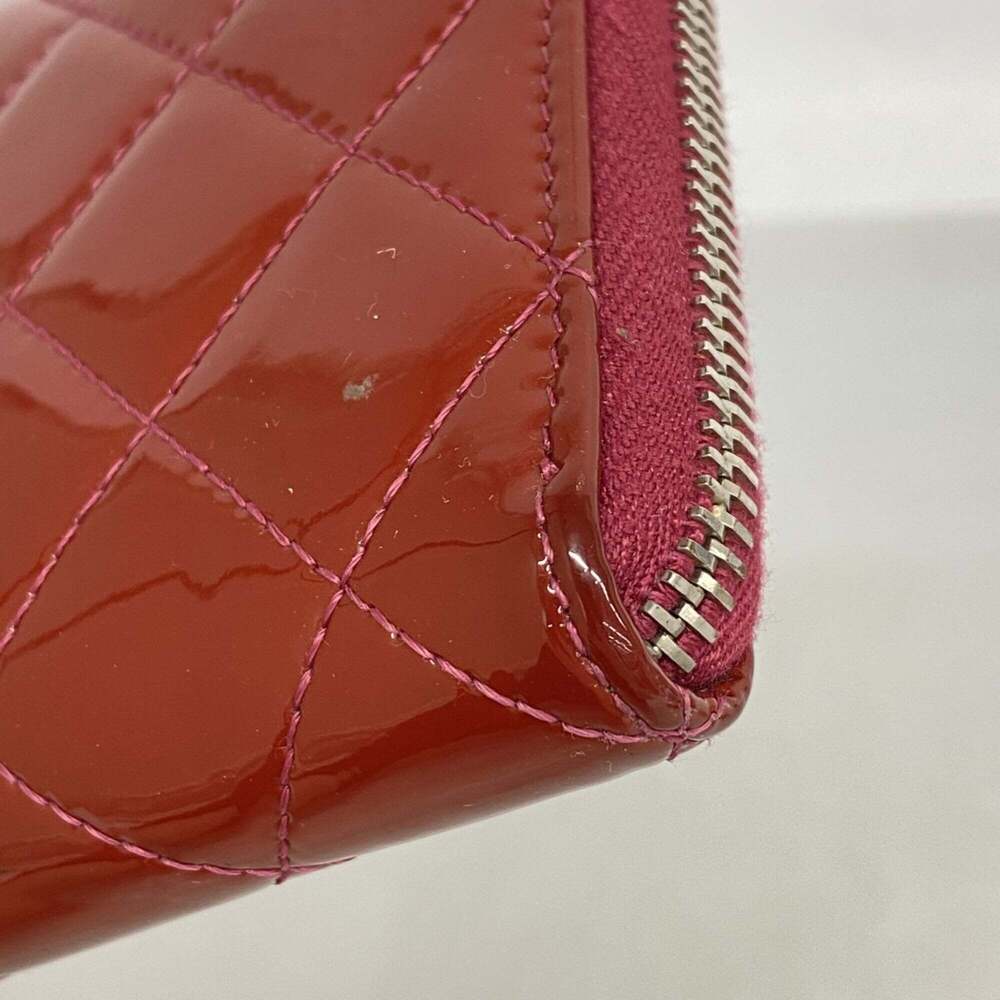 CHANEL Red Leather Wallet - Picture 7 of 9